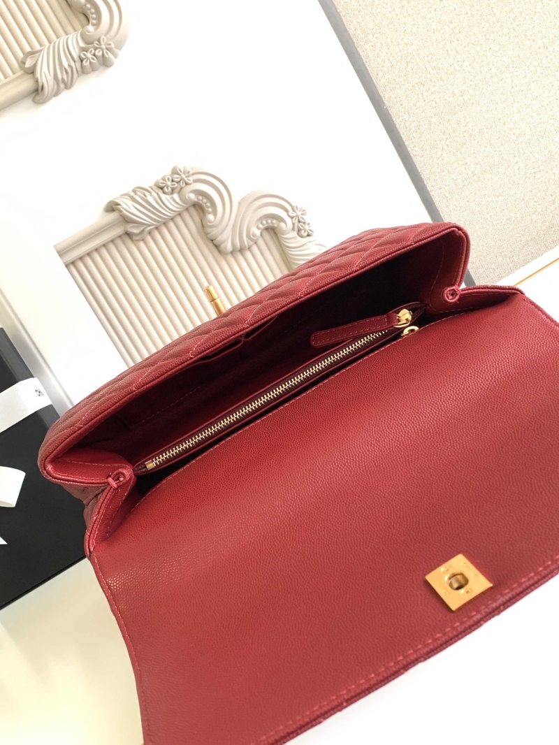 Ch**el top handle bags
